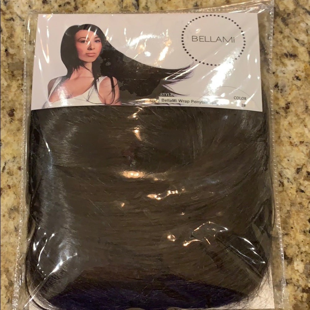 Bellami Wrap Ponytail 180g 24” color #2